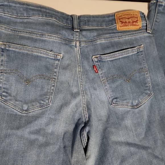 Levi's Sky Blue Denim Pants - Picture 1 of 7